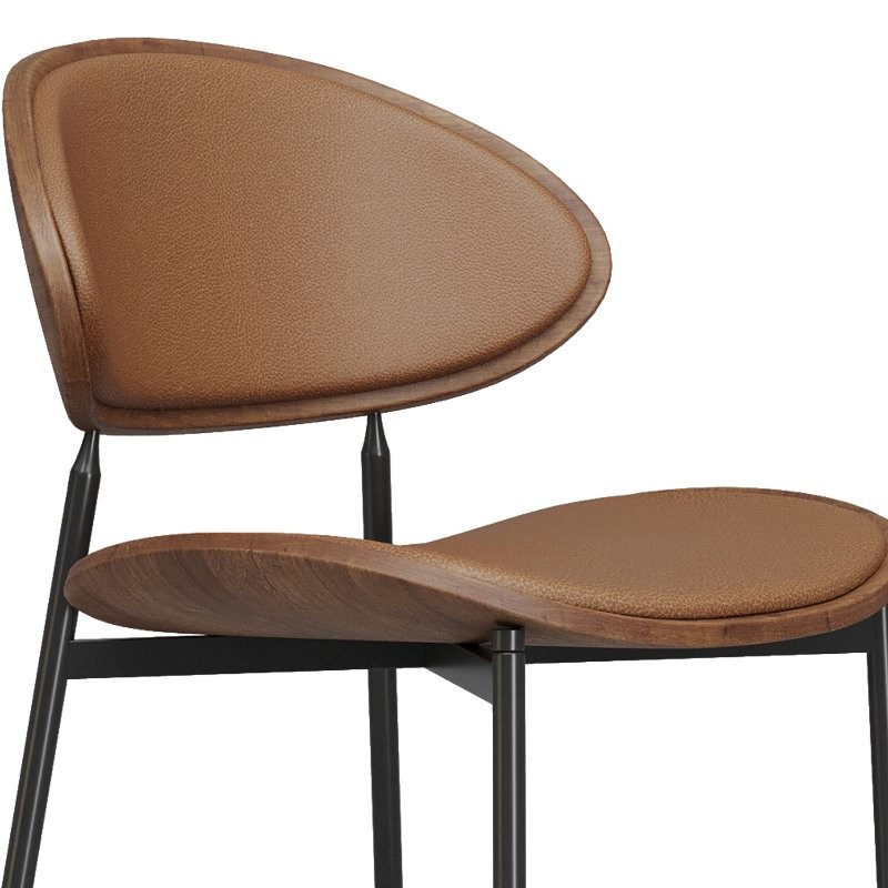 Lars Leather Dining Chairs - Image 8