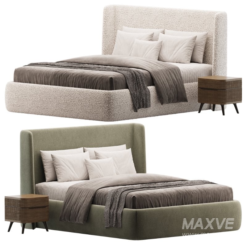 Elegant bed - Image 1