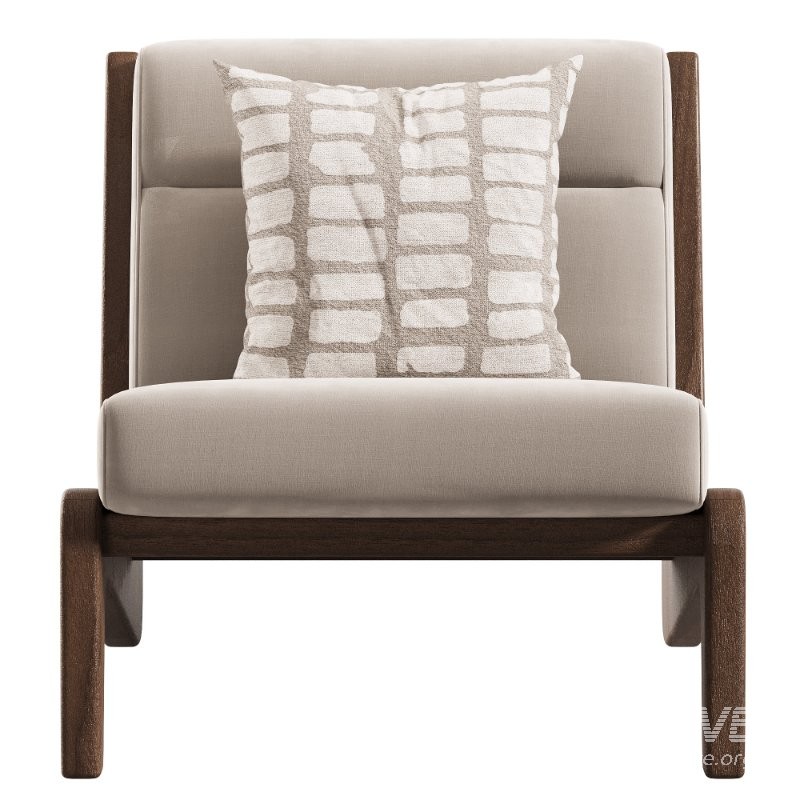 Fletcher Outdoor Armless Chair Natural - Image 2