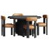 Colton Chair and Harlow Dining Table set - Thumbnail 2