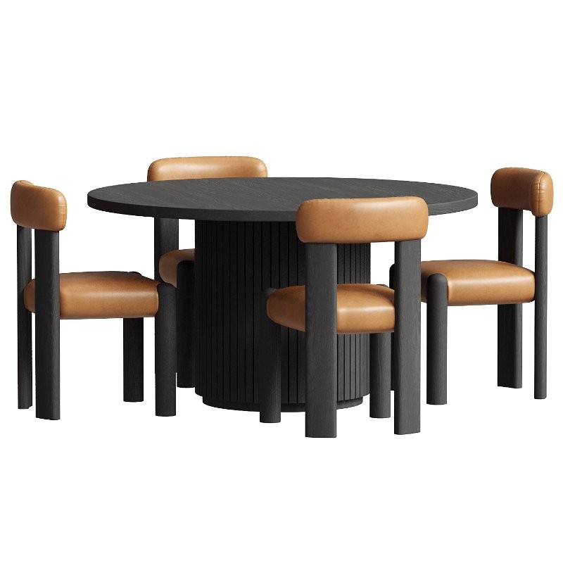 Colton Chair and Harlow Dining Table set - Image 2