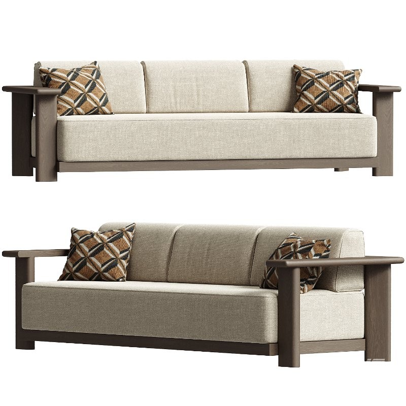 Caspian 3 Seater Sofa - Image 4