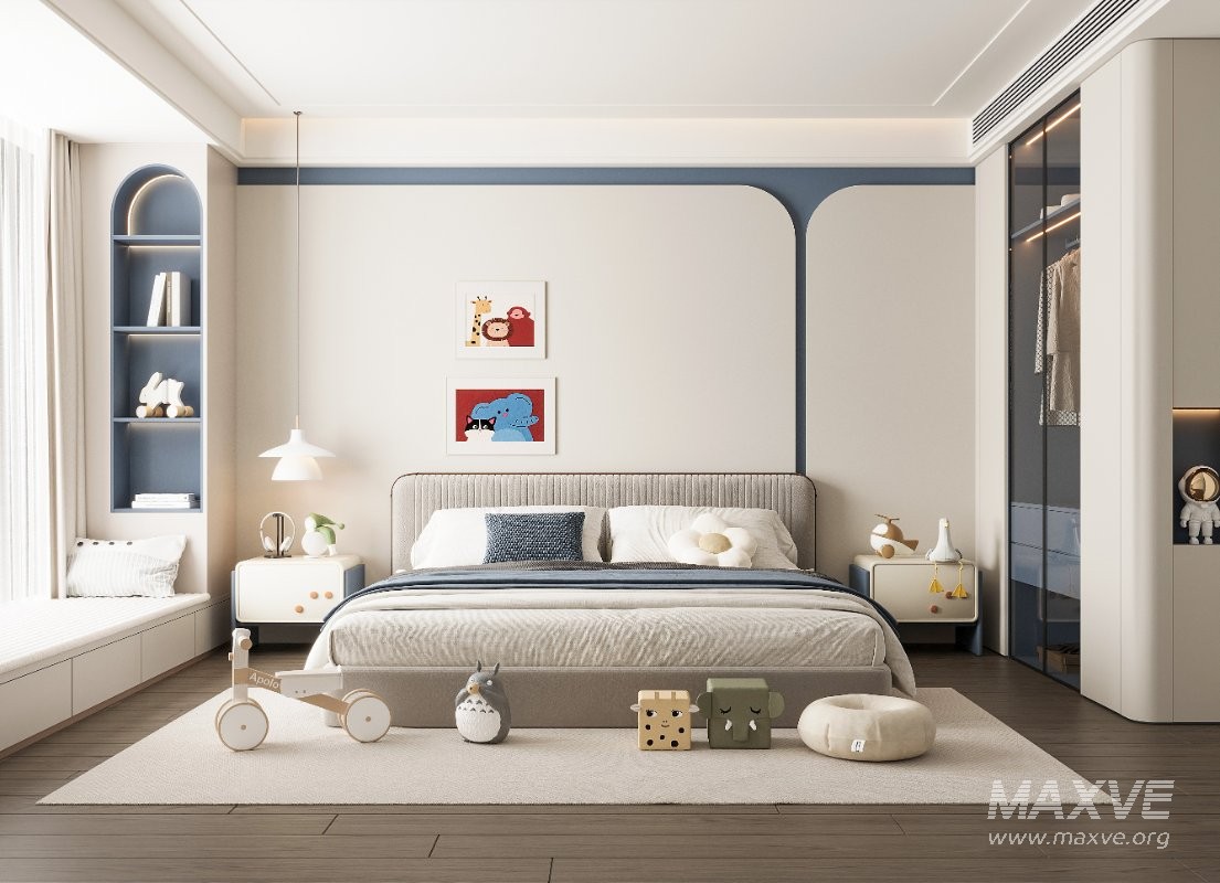 modern bedroom - Image 1