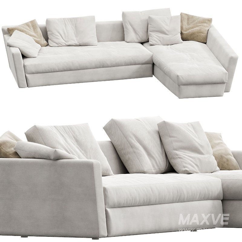 Adagio modular sofa by Flexform N1 - Image 1
