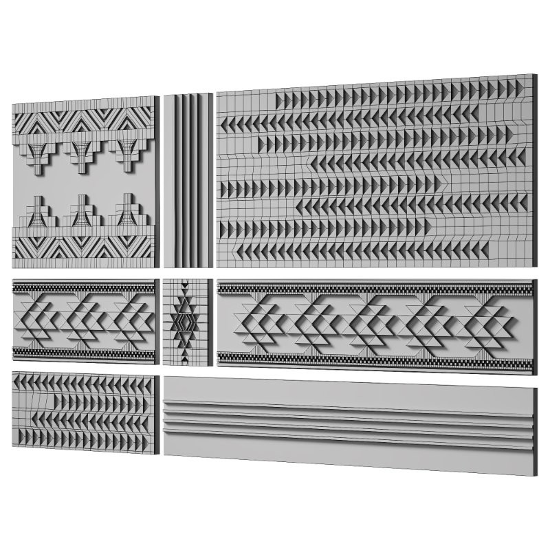 Decorative Panel 3D ART RELIEF 184 - Image 5