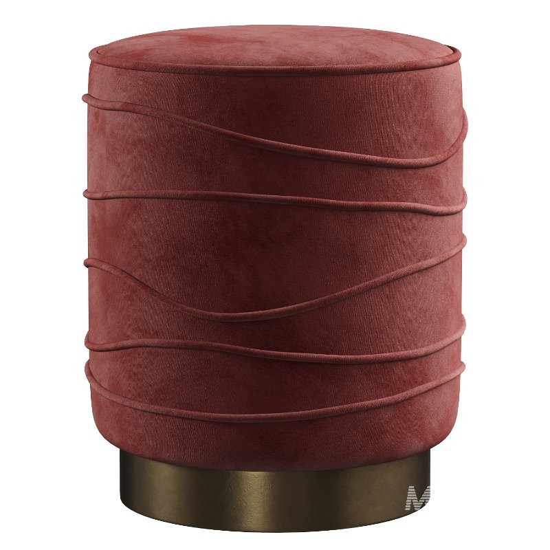 Nero Boucle Ottoman - Image 6