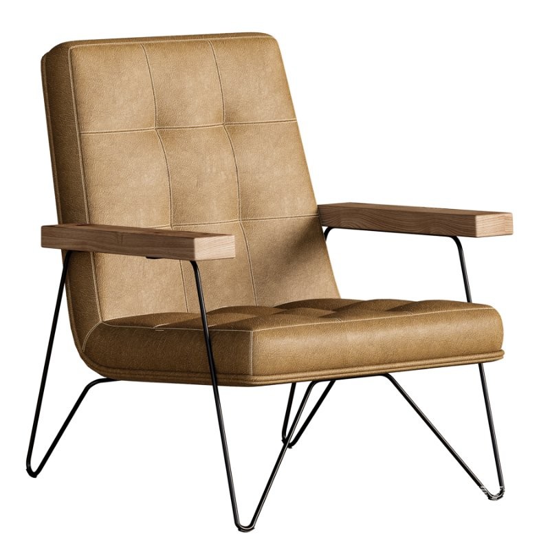 Zeus Leather Armchair - Image 5