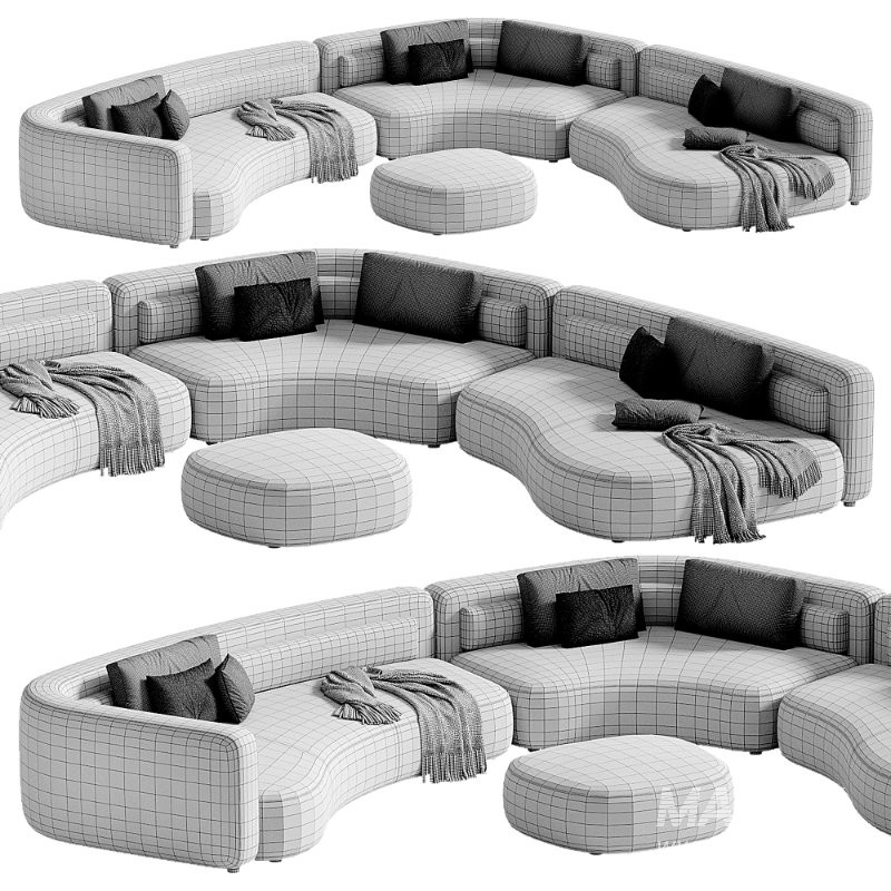 Bezier Modular Sofa by Minotti - Image 7