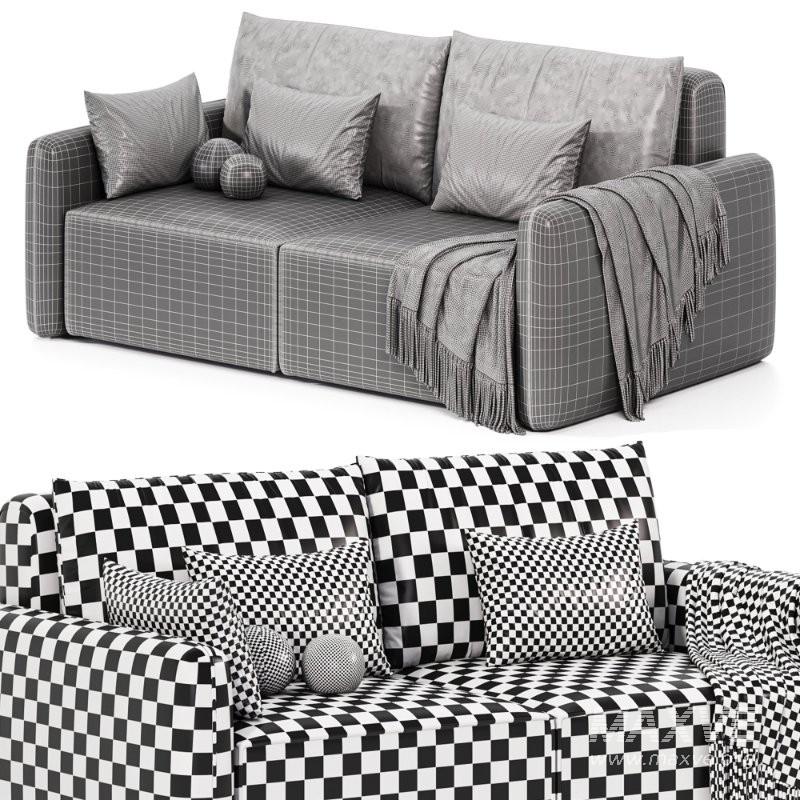 Sofa bed Portland 2 - Image 6