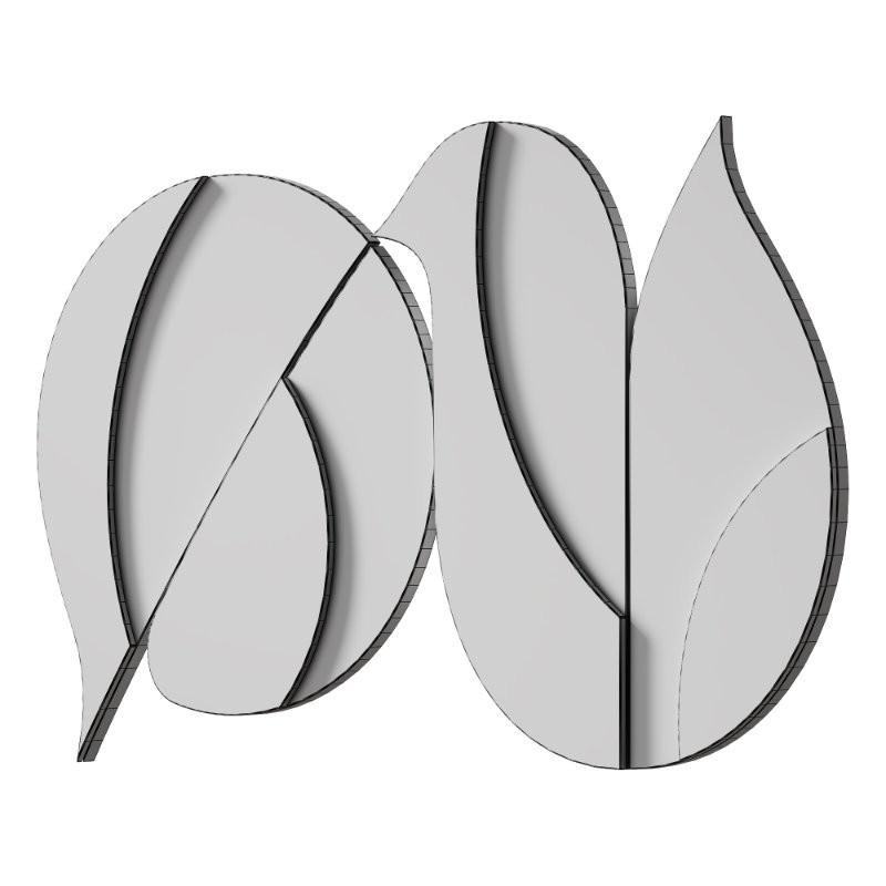 Decorative Panel 3D ART RELIEF 191 - Image 3