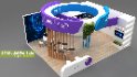 Exhibition Booth 3D Model - Thumbnail 1