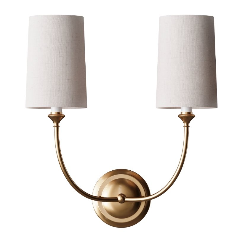 Modern Charleston Sconce – 2 Light - Image 2