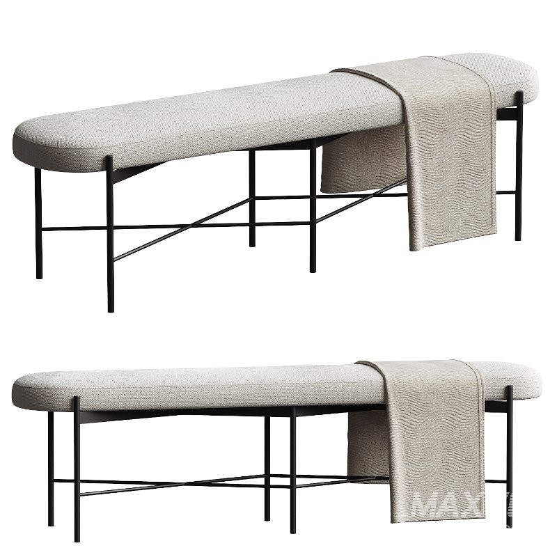 Maison Backless Bench - Image 2
