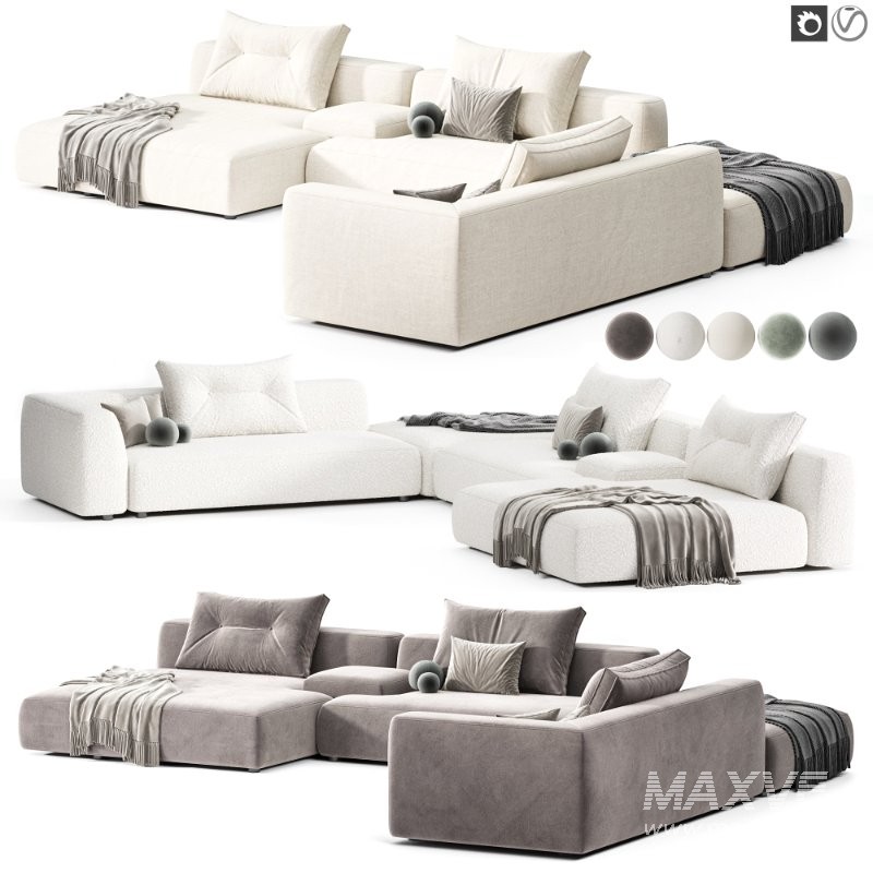 Sofa Duo 2 modules - Image 1