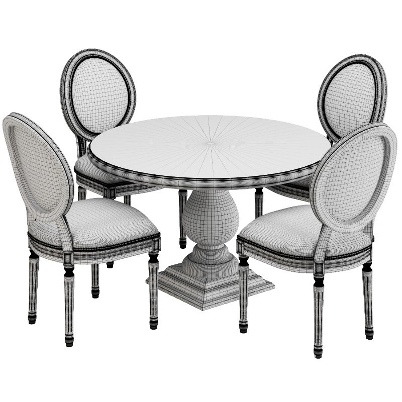 Dinning chair and table322 - Image 4