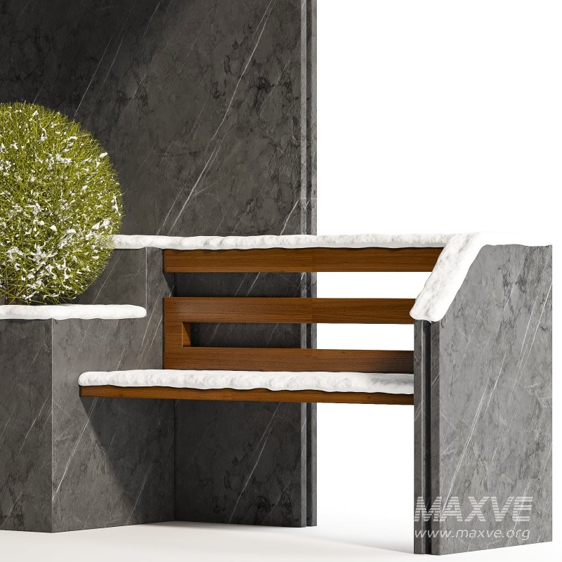 Snowy Dual Access Bench - Image 4