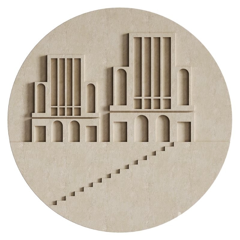 Decorative Panel 3D ART RELIEF 188 - Image 1