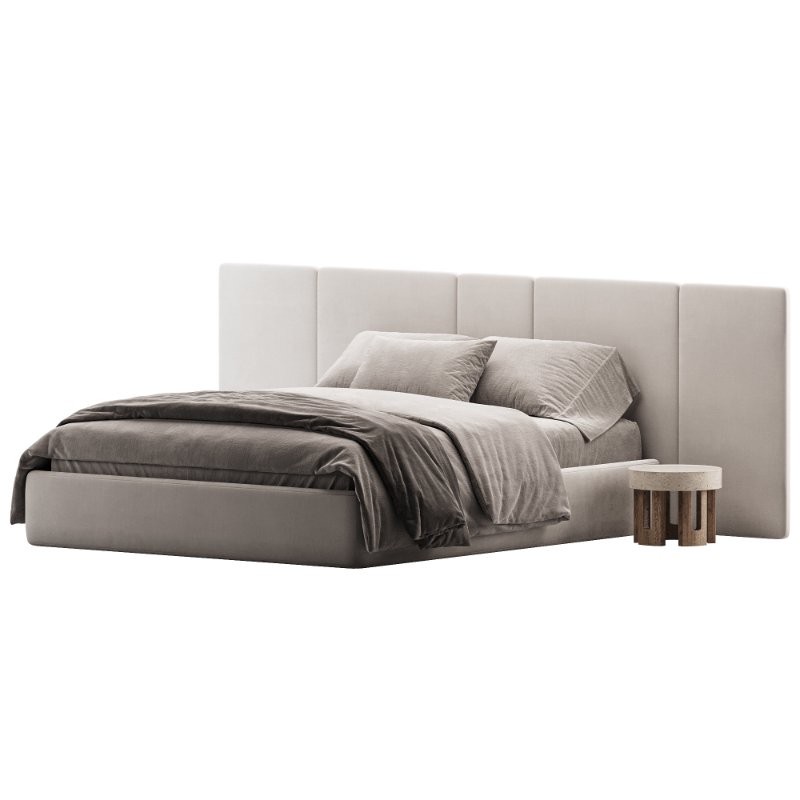 Corsica bed with a wide headboard - Image 2