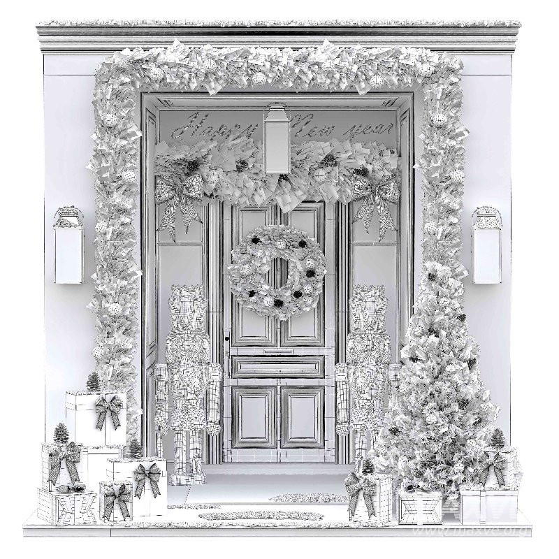 Christmas Entrance Decoration 01 - Image 4