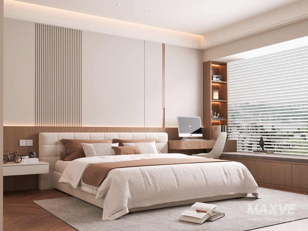 modern bedroom - Image 1