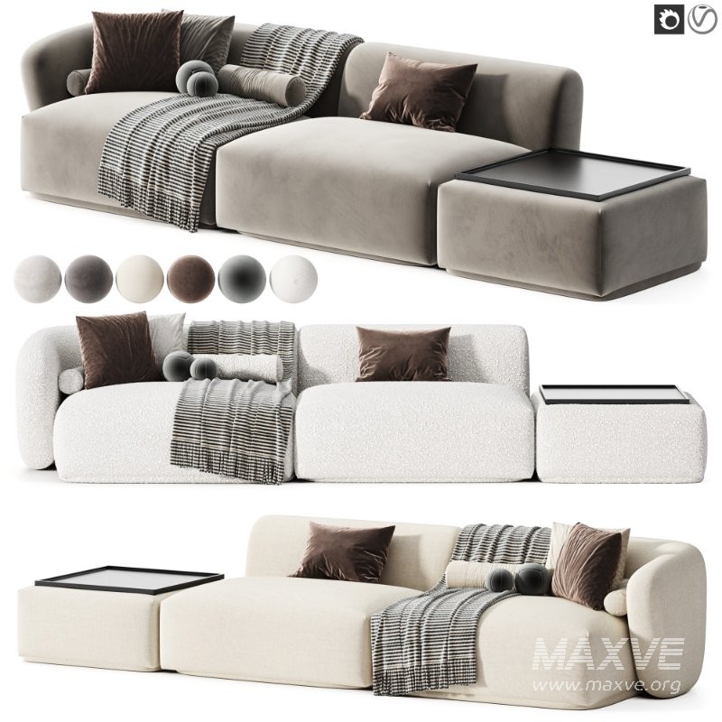 Modular sofa Fabro 4 - Image 6