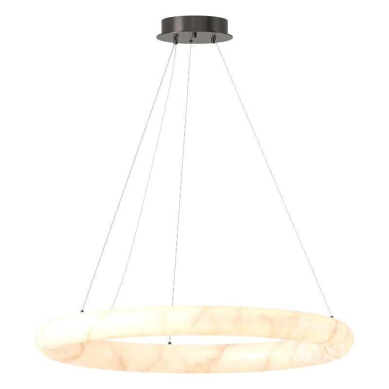 Claire Chandelier M Alabaster - Image 5