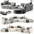 Corner modular sofa Fabro - Thumbnail 1