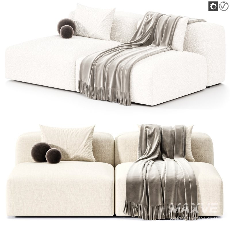 Straight Fiji sofa - Image 3