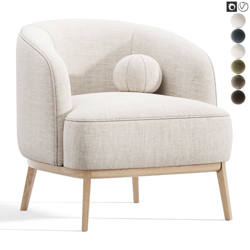 Megan Armchair By Domkapa - Image 7