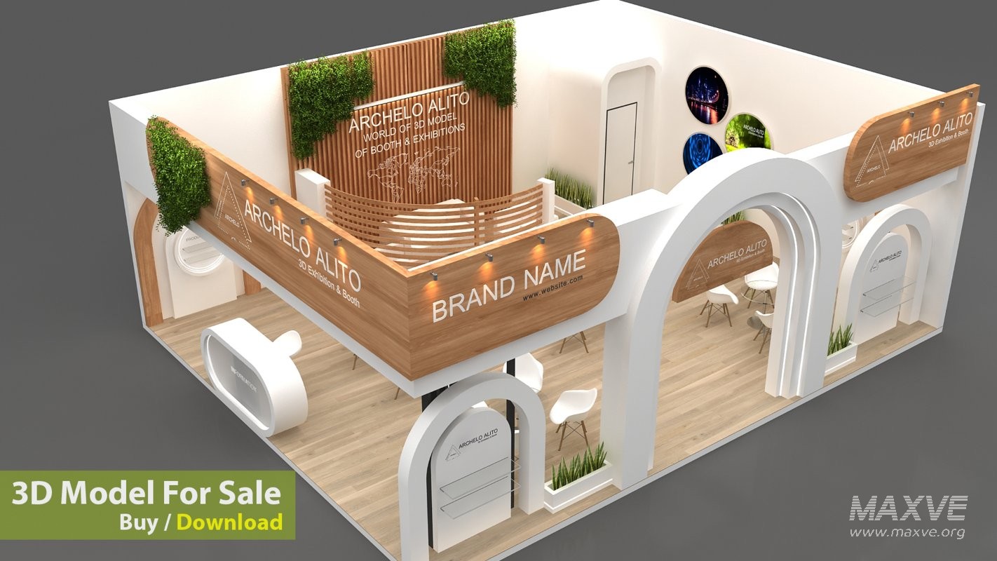 modern booth exhibition - Image 7