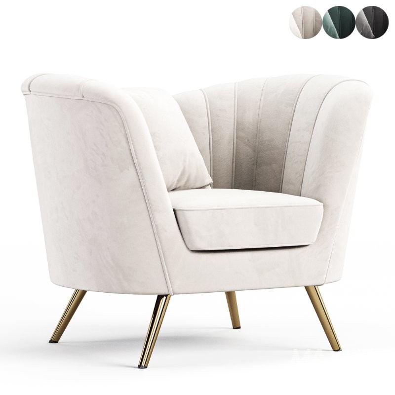Margo Velvet Chair - Image 2