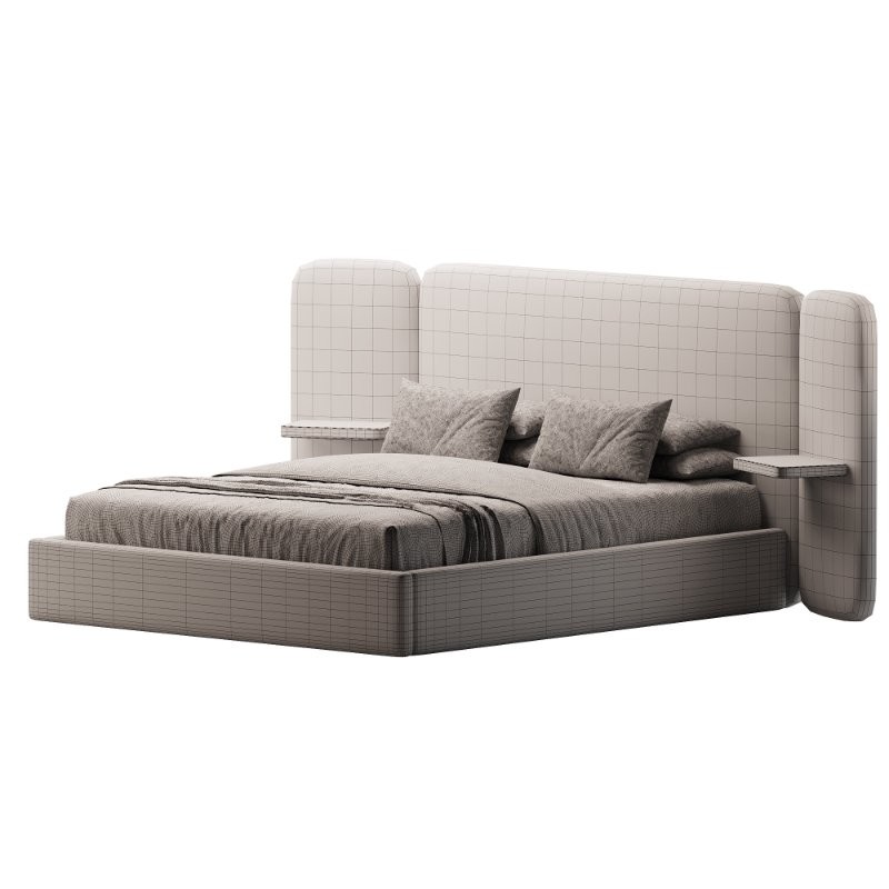 Bed with a swivel headboard - Image 3
