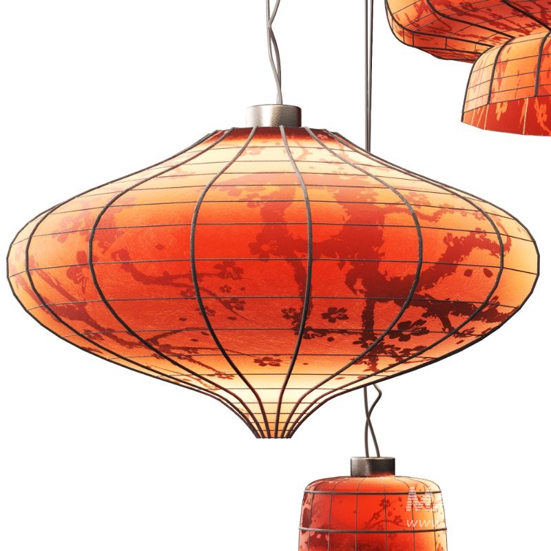 Chinese Japanese lantern - Image 2