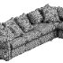 Newbridge Corner Sofawith ottoman by Flexform - Thumbnail 4