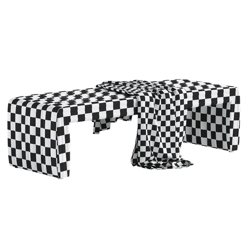 Alexander Velvet Bench - Image 1