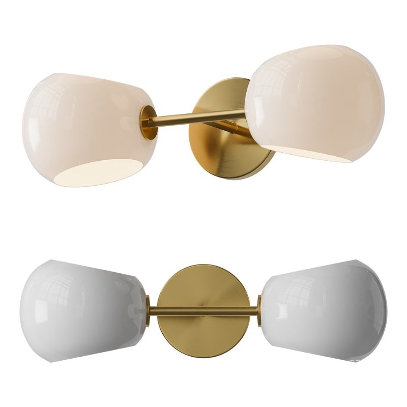 Xaviero Glass Vanity Light - Image 1