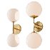 Minimalist Globe Sconce and Xaviero Glass Vanity Light - Thumbnail 9