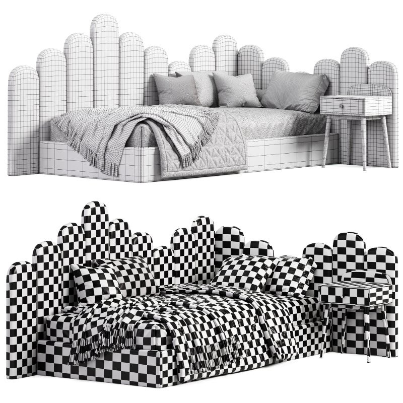 Corner bed Bambini kids - Image 4