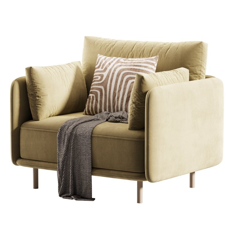 Streamdale Modern Upholstered Accent Chair - Image 3