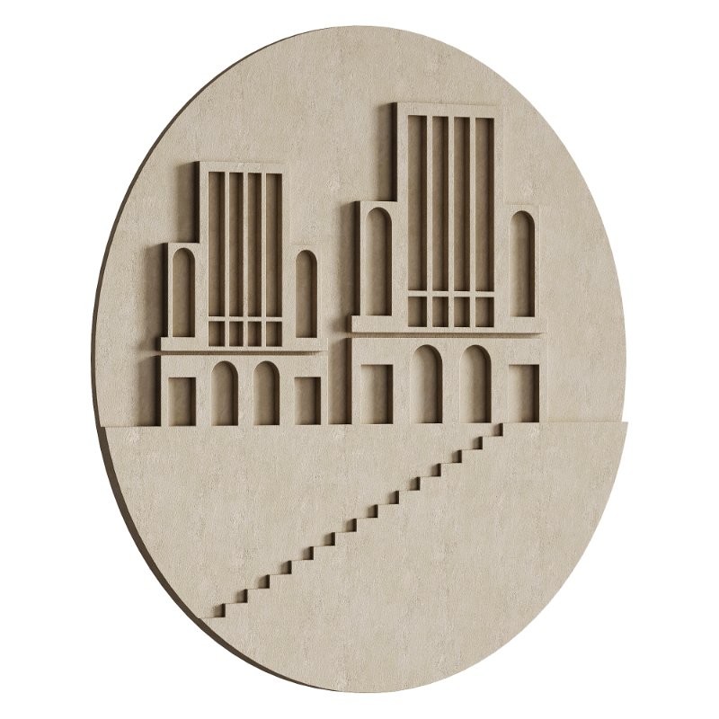 Decorative Panel 3D ART RELIEF 188 - Image 2