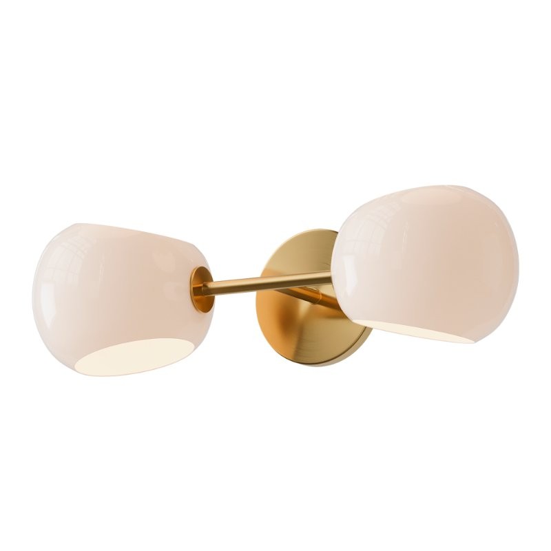 Minimalist Globe Sconce and Xaviero Glass Vanity Light - Image 13