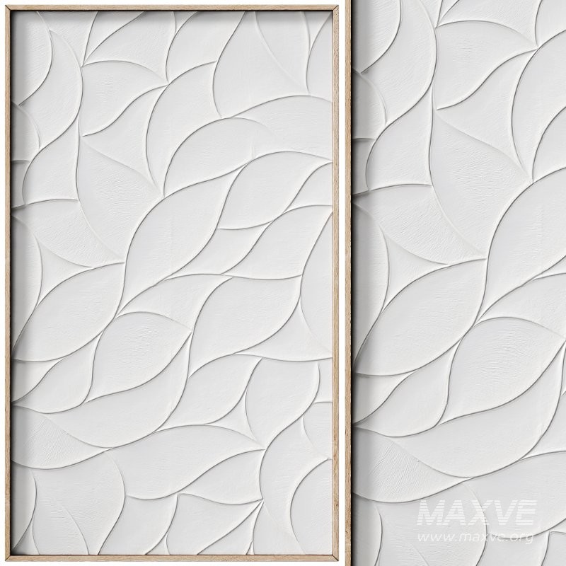 Decorative 3D Art Relief Panel 140 Set - Image 4
