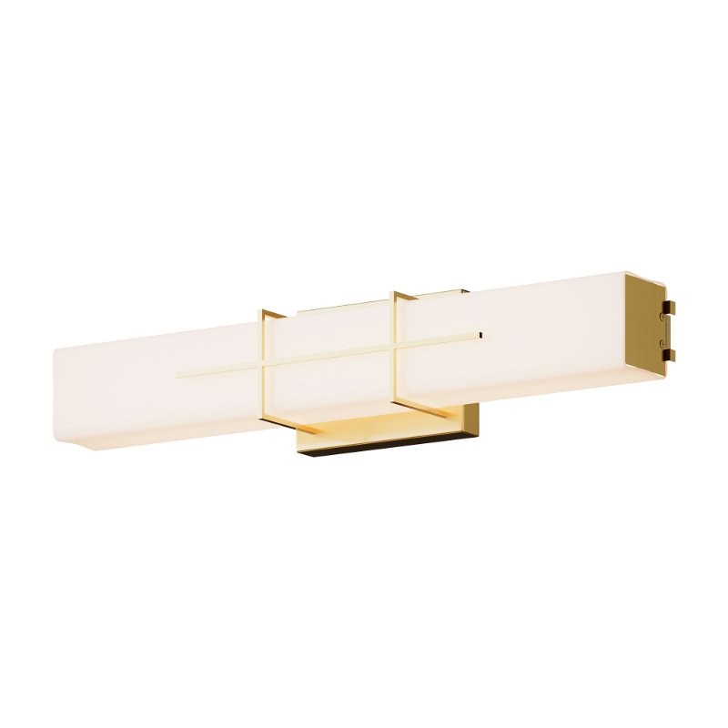 Cydney Vanity Light And Malika Opal Glass Bath Sconce - Image 3