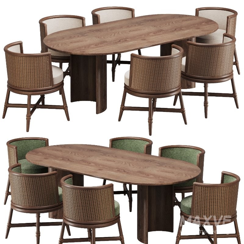 Dinning chair and table329 - Image 1