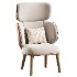 Alise Lounge armchair - Thumbnail 1
