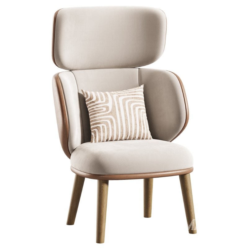 Alise Lounge armchair - Image 1