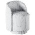 Dig It Second Firing fabric Dark Reflex Armchair - Thumbnail 3