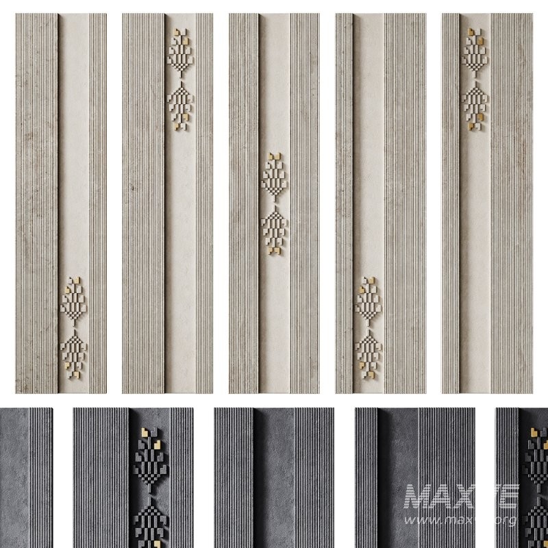 Decorative Panel 3D ART RELIEF 181 - Image 1