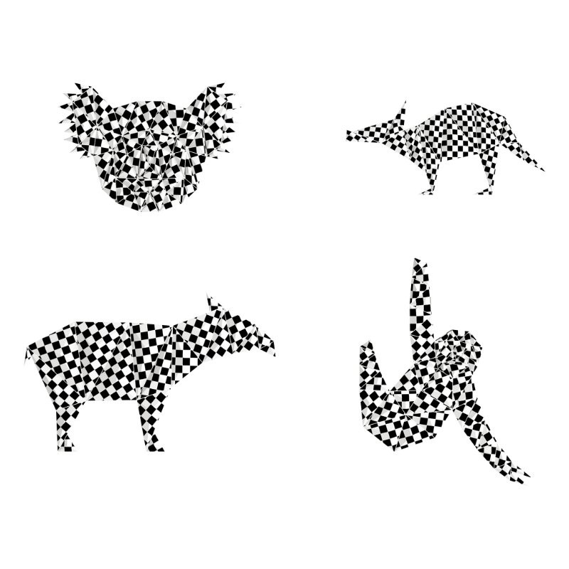 Paper art work 24 PBR - Image 3