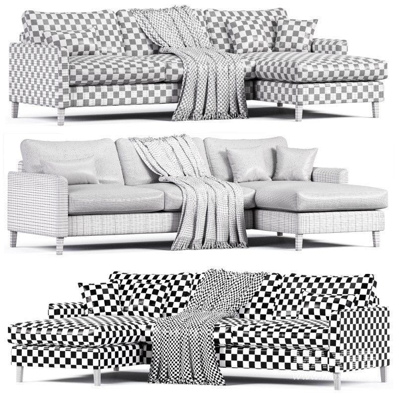 Izzy Chaise Sofa - Image 3